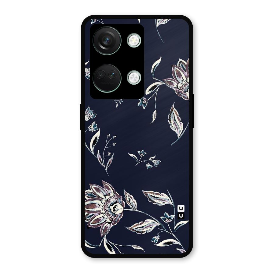 Dark Petals Metal Back Case for OnePlus Nord 3
