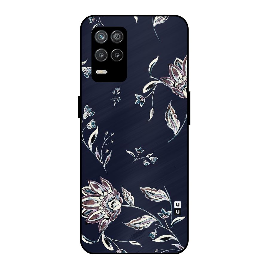 Dark Petals Metal Back Case for Realme 9 5G
