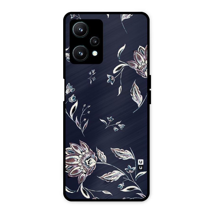 Dark Petals Metal Back Case for Realme 9 Pro 5G