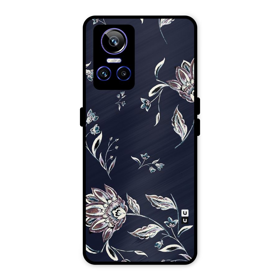 Dark Petals Metal Back Case for Realme GT Neo 3