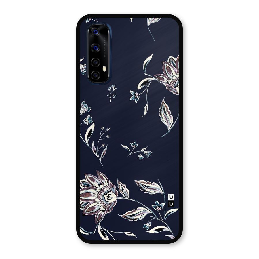 Dark Petals Metal Back Case for Realme Narzo 20 Pro