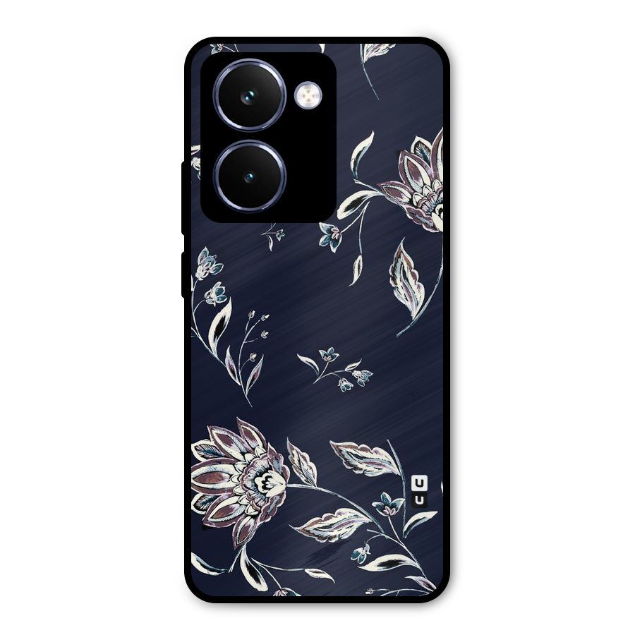 Dark Petals Metal Back Case for Realme P3 Ultra