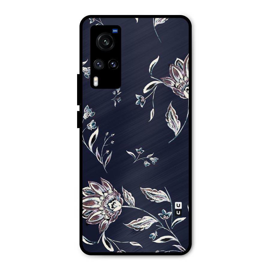 Dark Petals Metal Back Case for Vivo X60