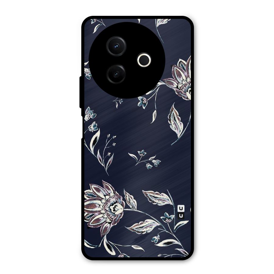 Dark Petals Metal Back Case for Vivo Y39