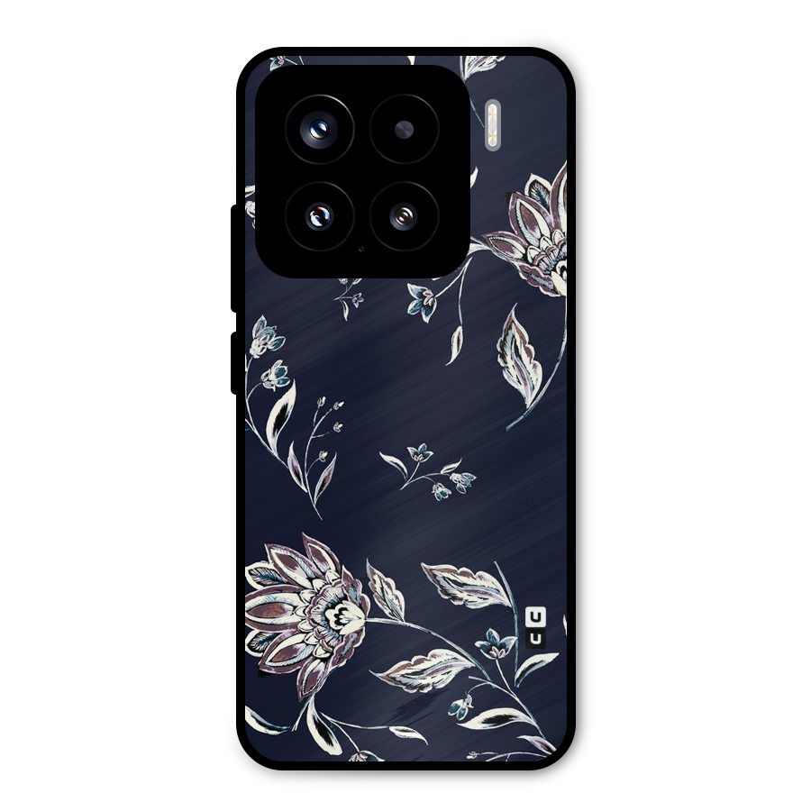 Dark Petals Metal Back Case for Xiaomi 15