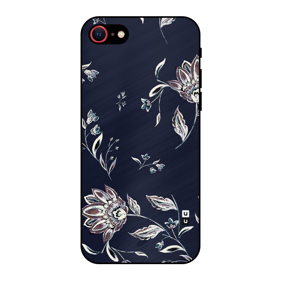 Dark Petals Metal Back Case for iPhone 7