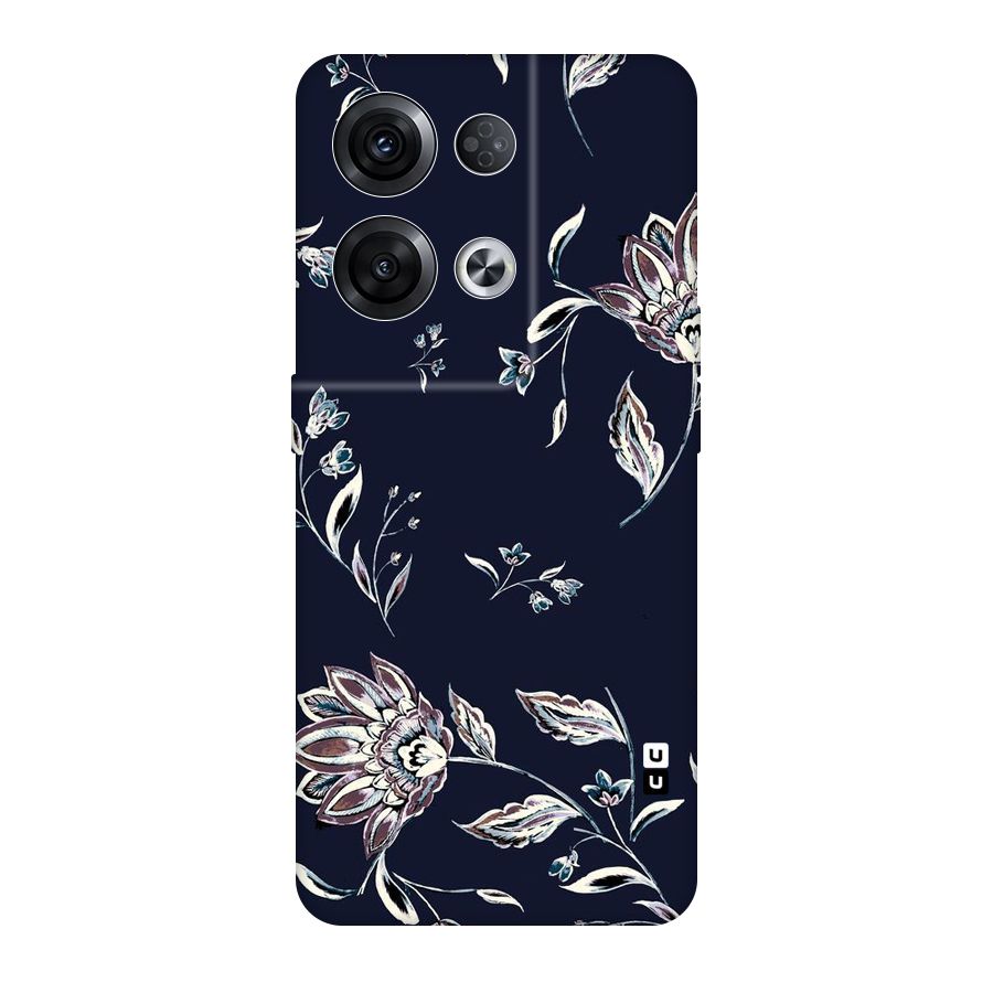 Dark Petals Original Polycarbonate Back Case for Oppo Reno8 Pro 5G