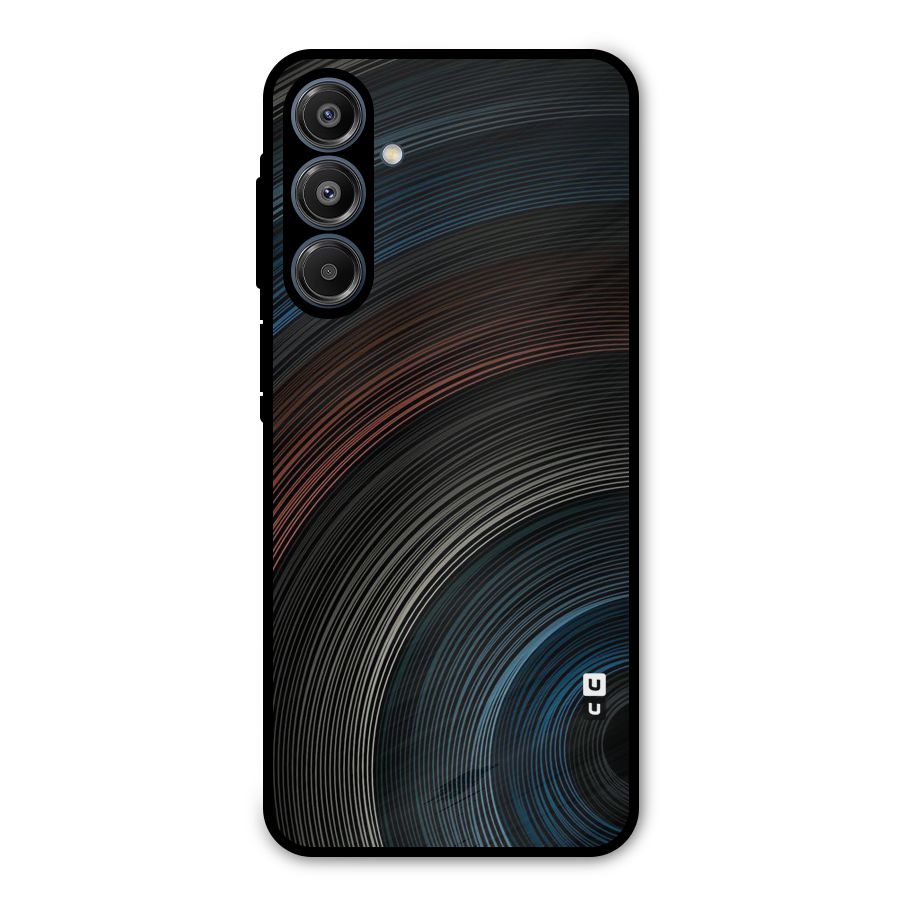 Dark Shade Swirls Metal Back Case for Galaxy A16 5G