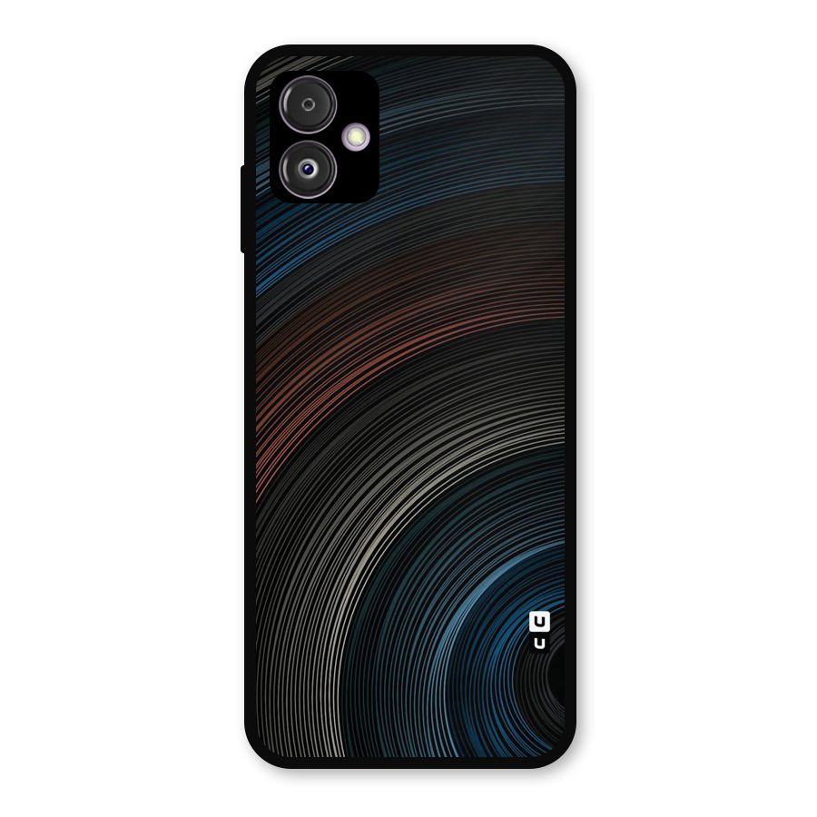 Dark Shade Swirls Metal Back Case for Galaxy F14