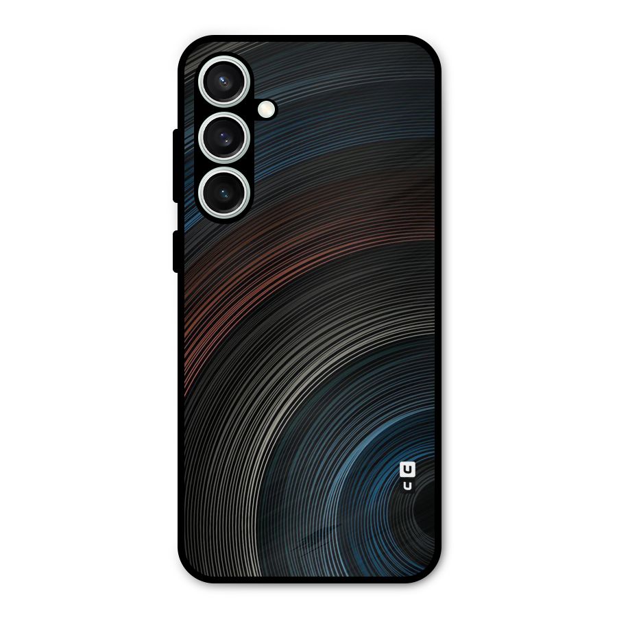 Dark Shade Swirls Metal Back Case for Galaxy S23 FE