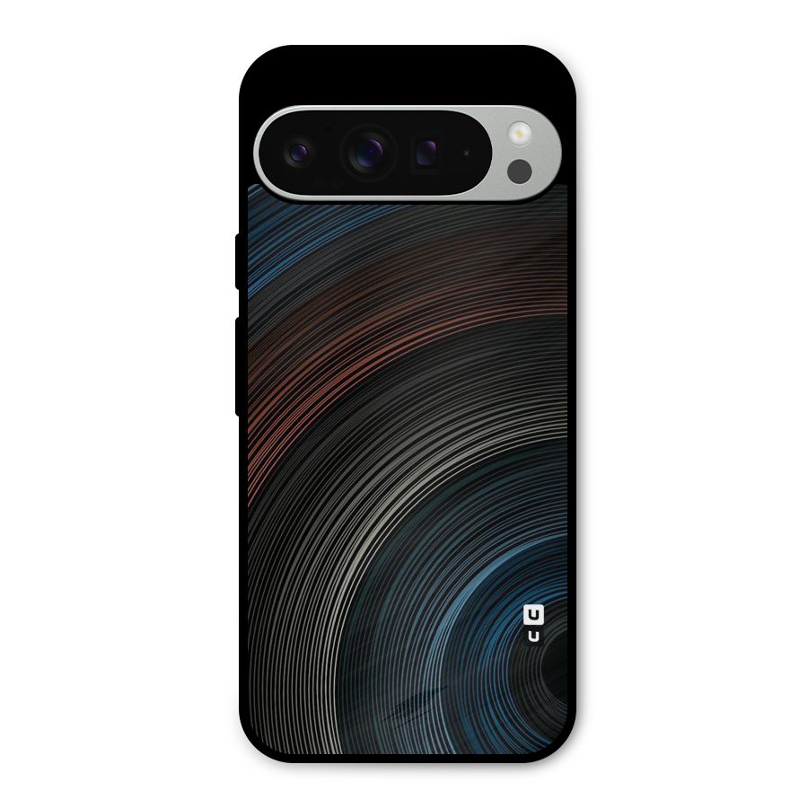 Dark Shade Swirls Metal Back Case for Google Pixel 9 Pro XL
