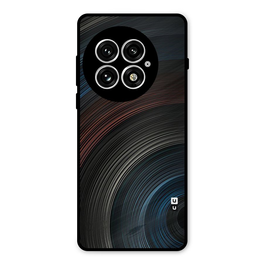 Dark Shade Swirls Metal Back Case for OnePlus 13