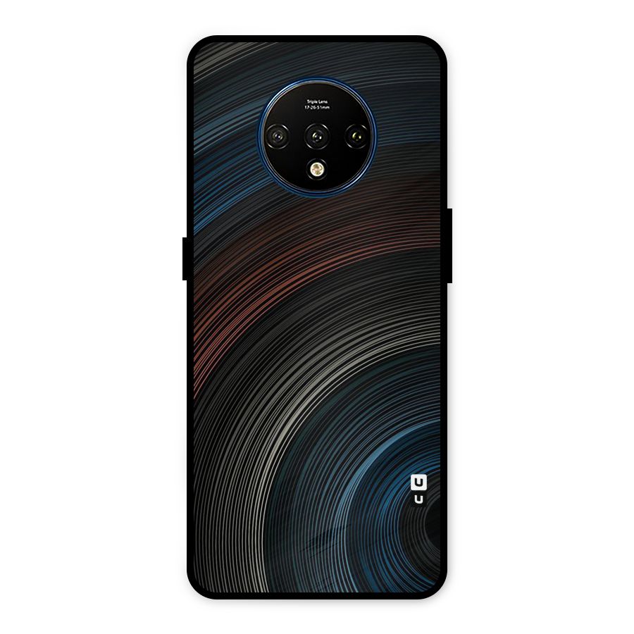 Dark Shade Swirls Metal Back Case for OnePlus 7T