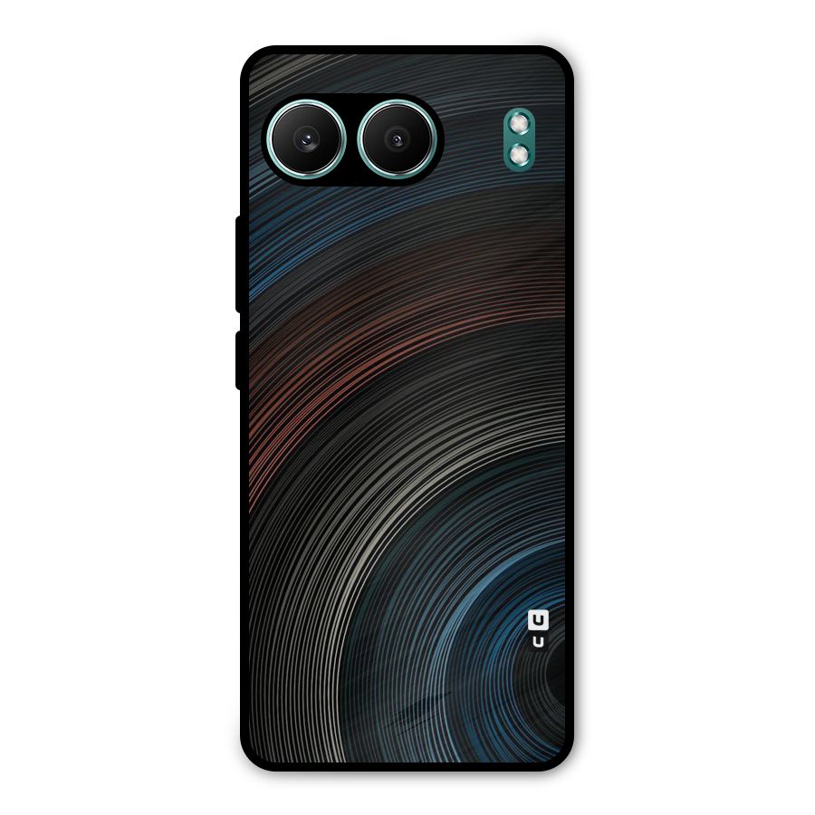 Dark Shade Swirls Metal Back Case for OnePlus Nord 4