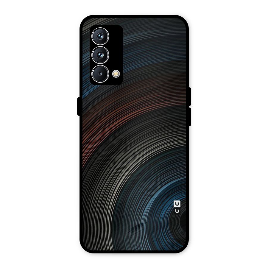 Dark Shade Swirls Metal Back Case for Realme GT Master Edition