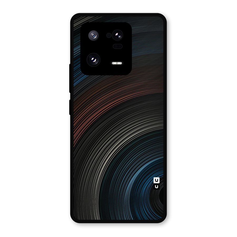 Dark Shade Swirls Metal Back Case for Xiaomi 13 Pro