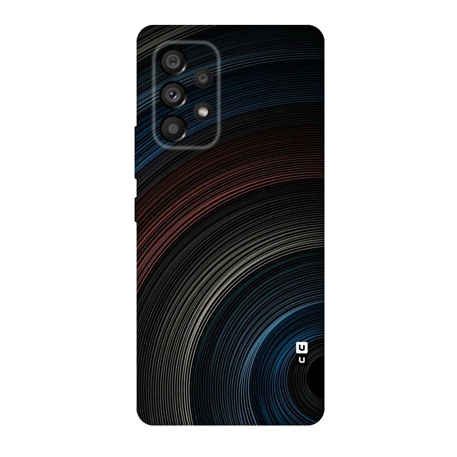 Dark Shade Swirls Original Polycarbonate Back Case for Galaxy A53 5G