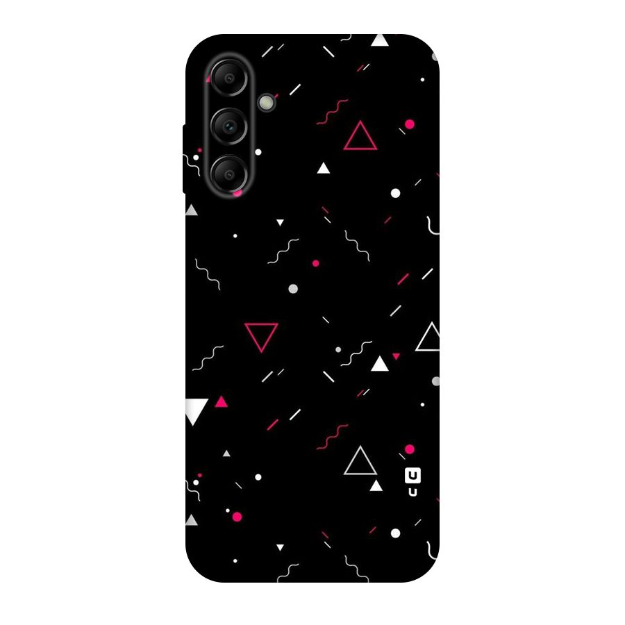 Dark Shapes Design Original Polycarbonate Back Case for Galaxy A14 5G