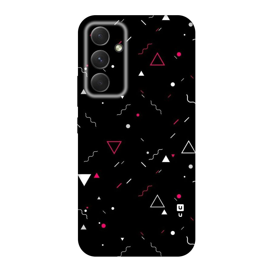 Dark Shapes Design Original Polycarbonate Back Case for Galaxy A54