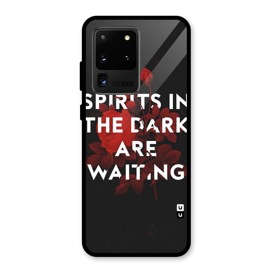 Dark Spirits Glass Back Case for Galaxy S20 Ultra