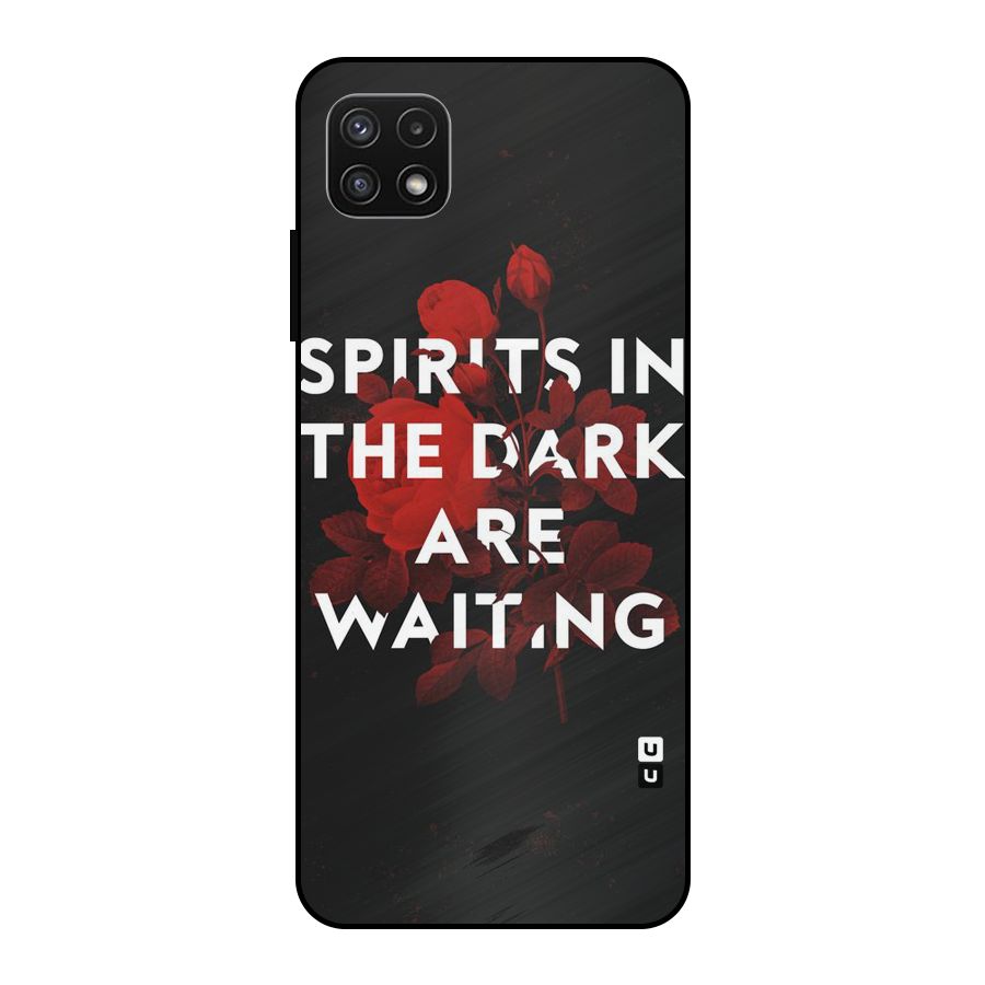 Dark Spirits Metal Back Case for Galaxy A22 5G