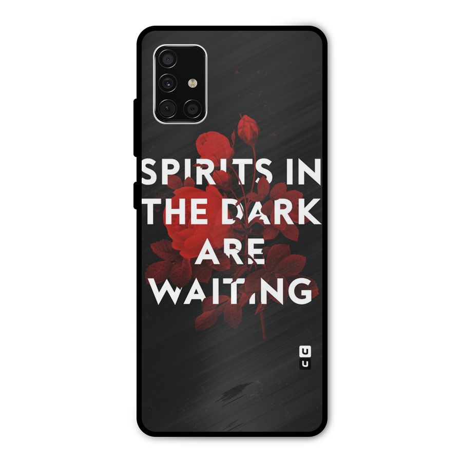 Dark Spirits Metal Back Case for Galaxy A51
