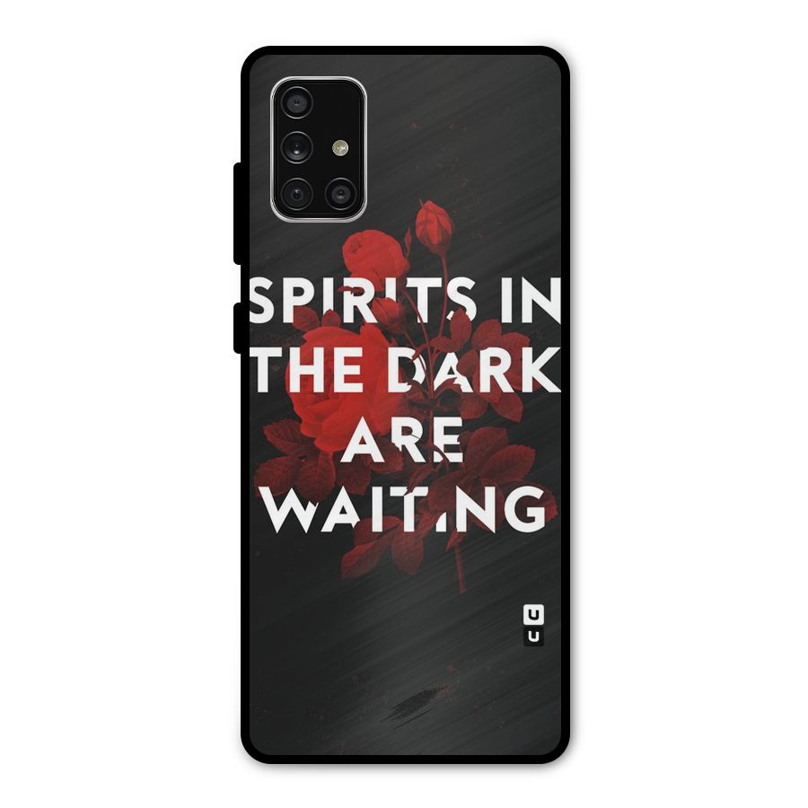 Dark Spirits Metal Back Case for Galaxy A71