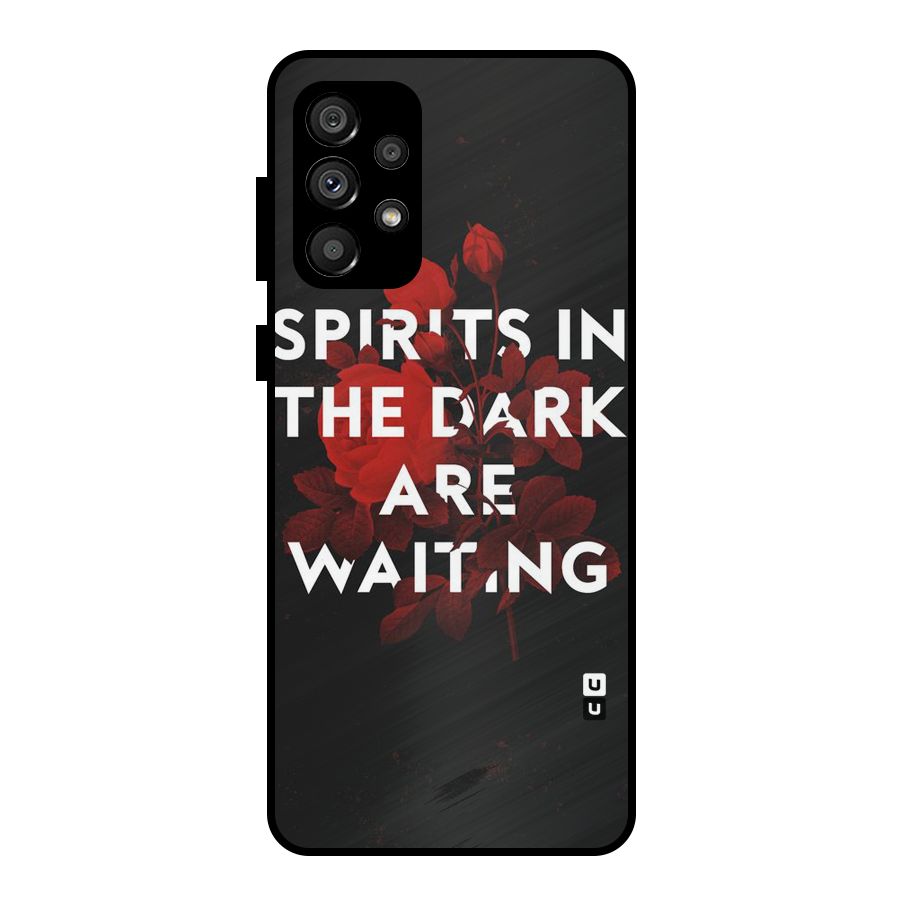 Dark Spirits Metal Back Case for Galaxy A73 5G