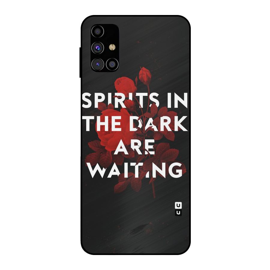 Dark Spirits Metal Back Case for Galaxy M31s
