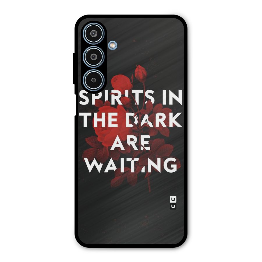 Dark Spirits Metal Back Case for Galaxy M35
