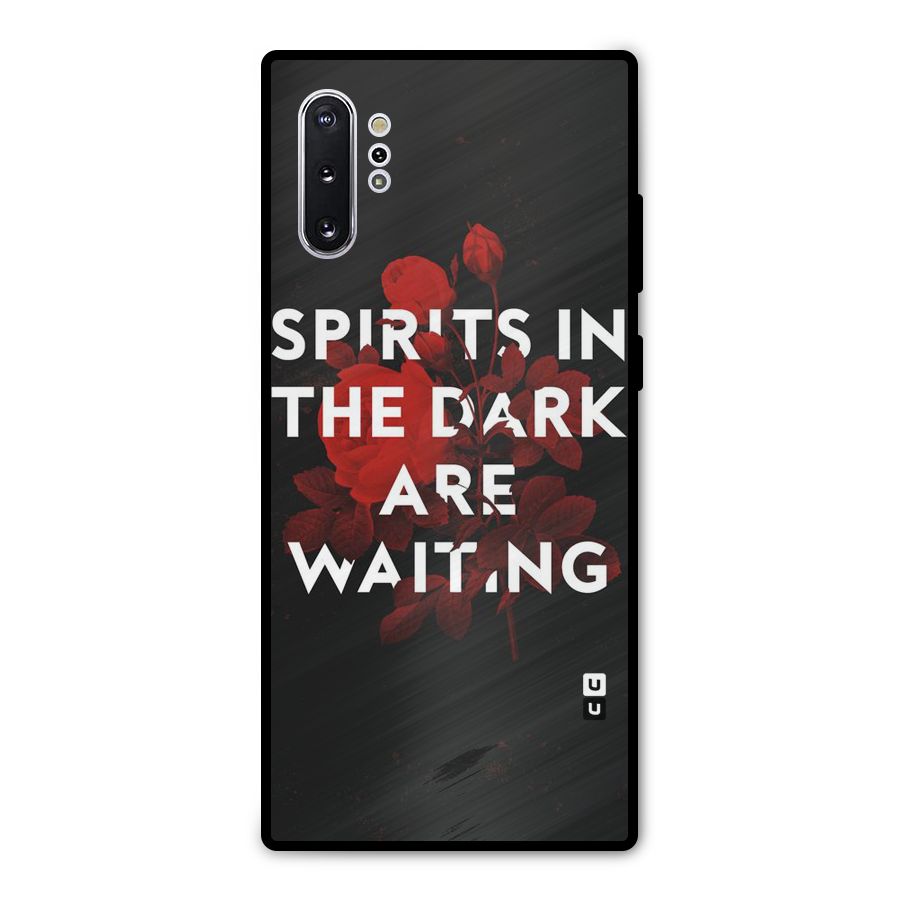 Dark Spirits Metal Back Case for Galaxy Note 10 Plus