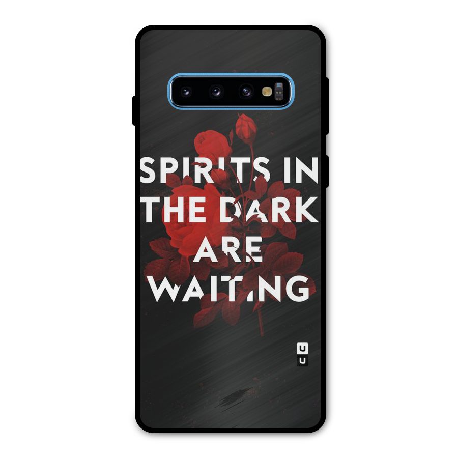 Dark Spirits Metal Back Case for Galaxy S10