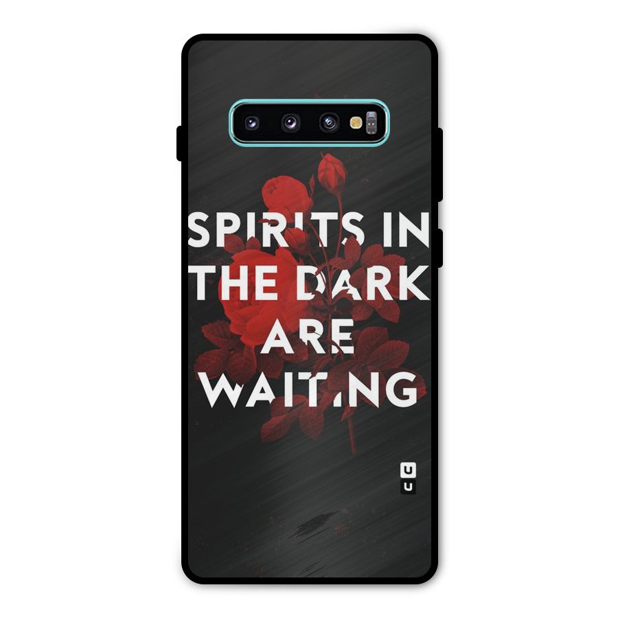Dark Spirits Metal Back Case for Galaxy S10 Plus