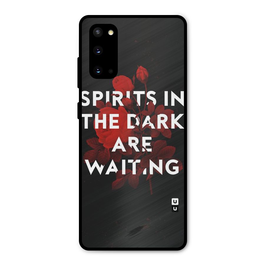Dark Spirits Metal Back Case for Galaxy S20