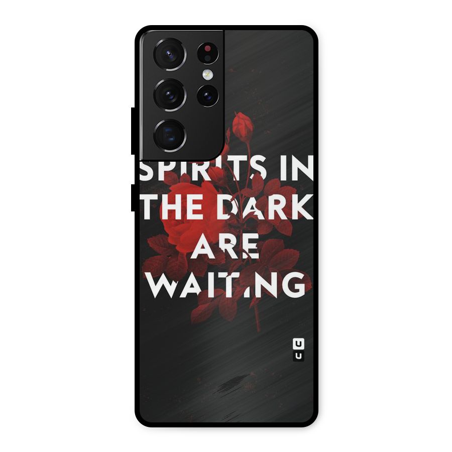 Dark Spirits Metal Back Case for Galaxy S21 Ultra 5G