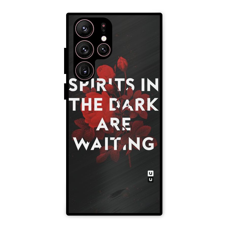 Dark Spirits Metal Back Case for Galaxy S22 Ultra 5G