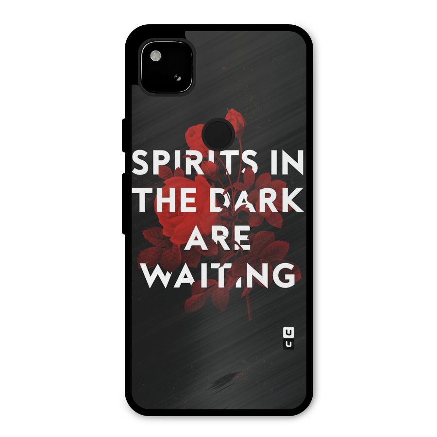 Dark Spirits Metal Back Case for Google Pixel 4a