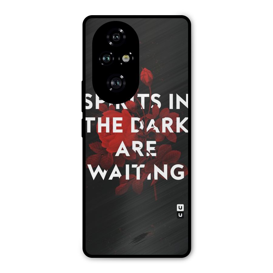 Dark Spirits Metal Back Case for Honor 200 Pro