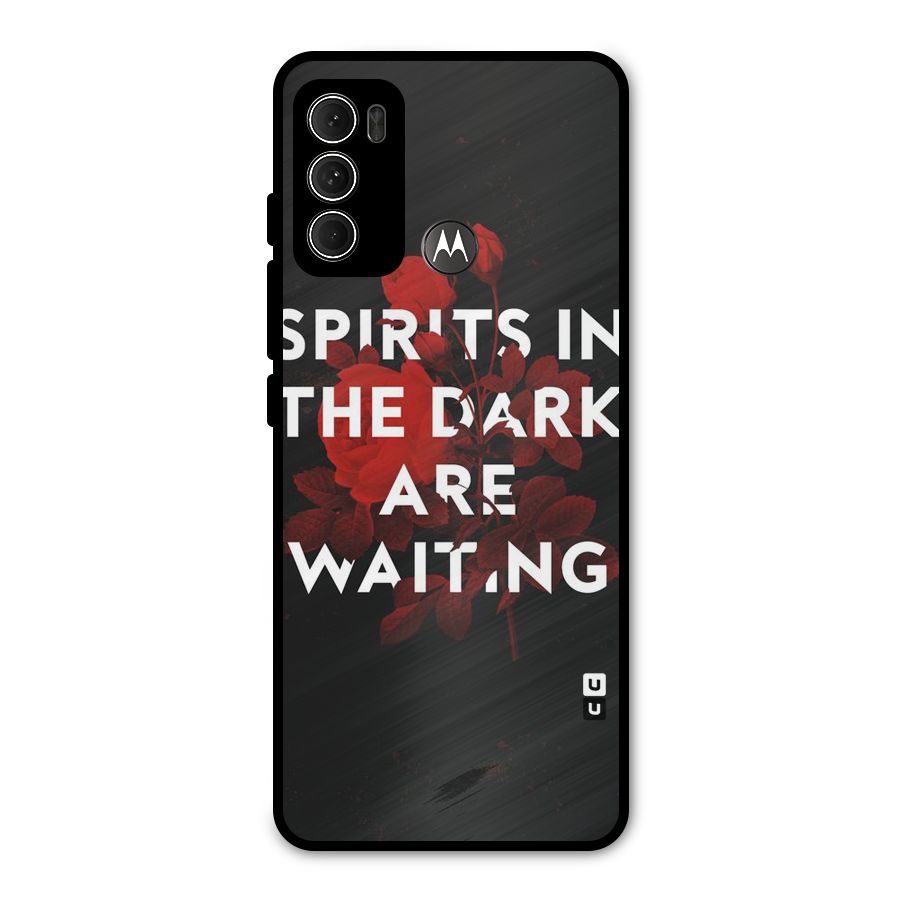 Dark Spirits Metal Back Case for Moto G60