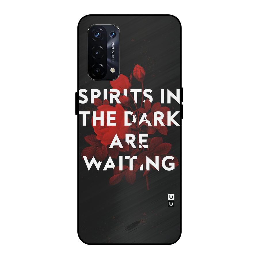Dark Spirits Metal Back Case for Oppo A74 5G