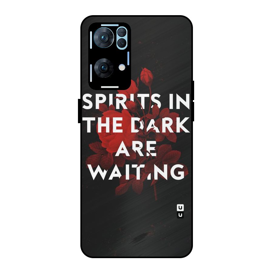 Dark Spirits Metal Back Case for Oppo Reno7 Pro 5G