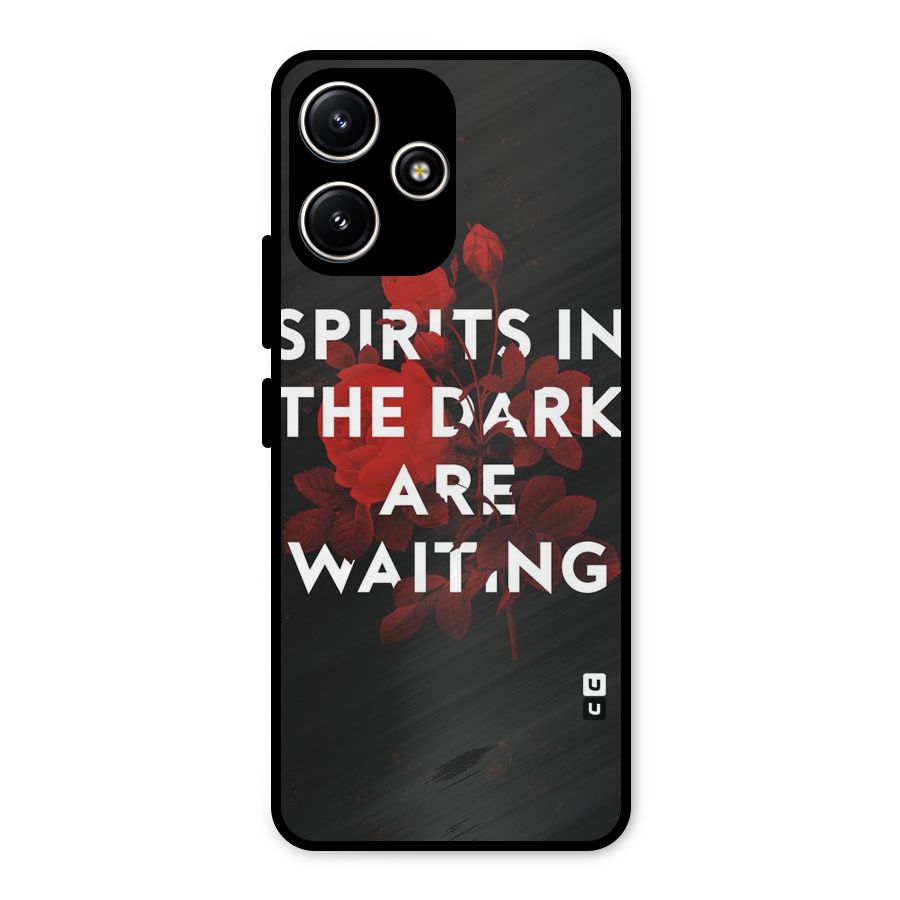 Dark Spirits Metal Back Case for Poco M6 Pro