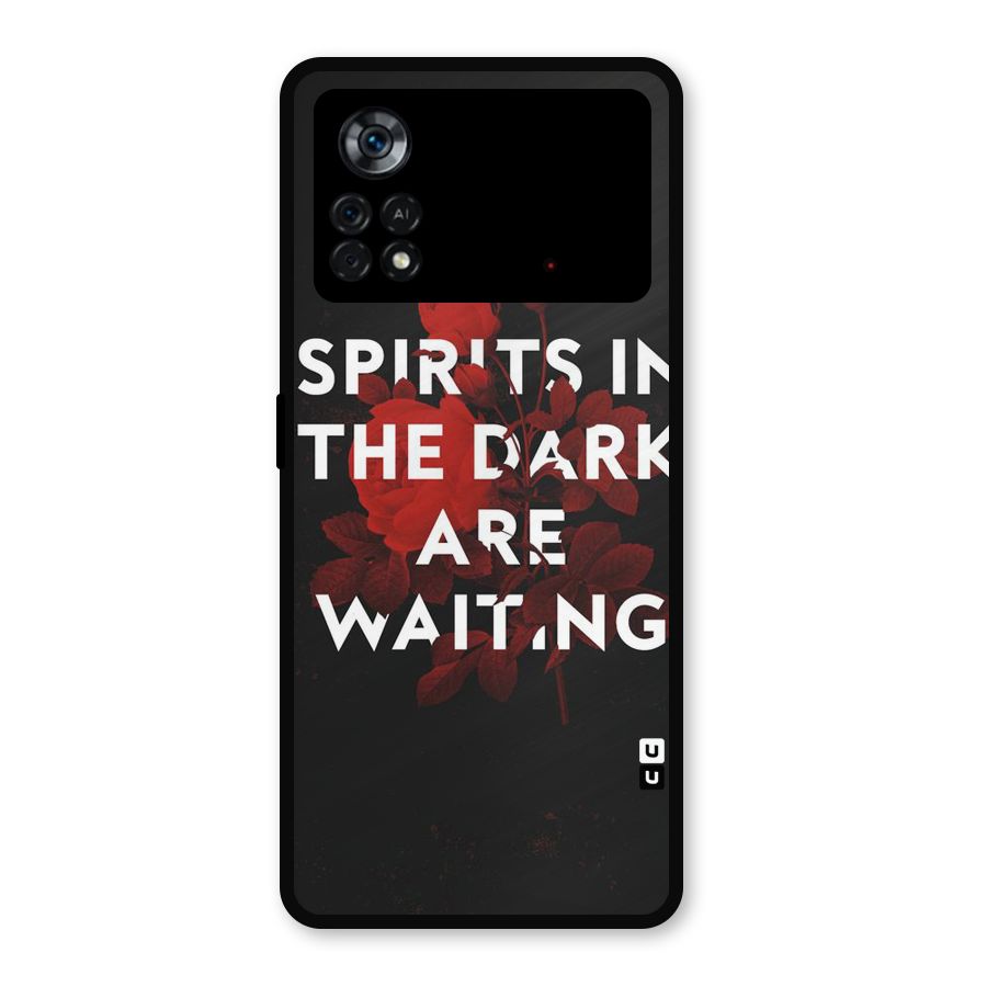 Dark Spirits Metal Back Case for Poco X4 Pro 5G