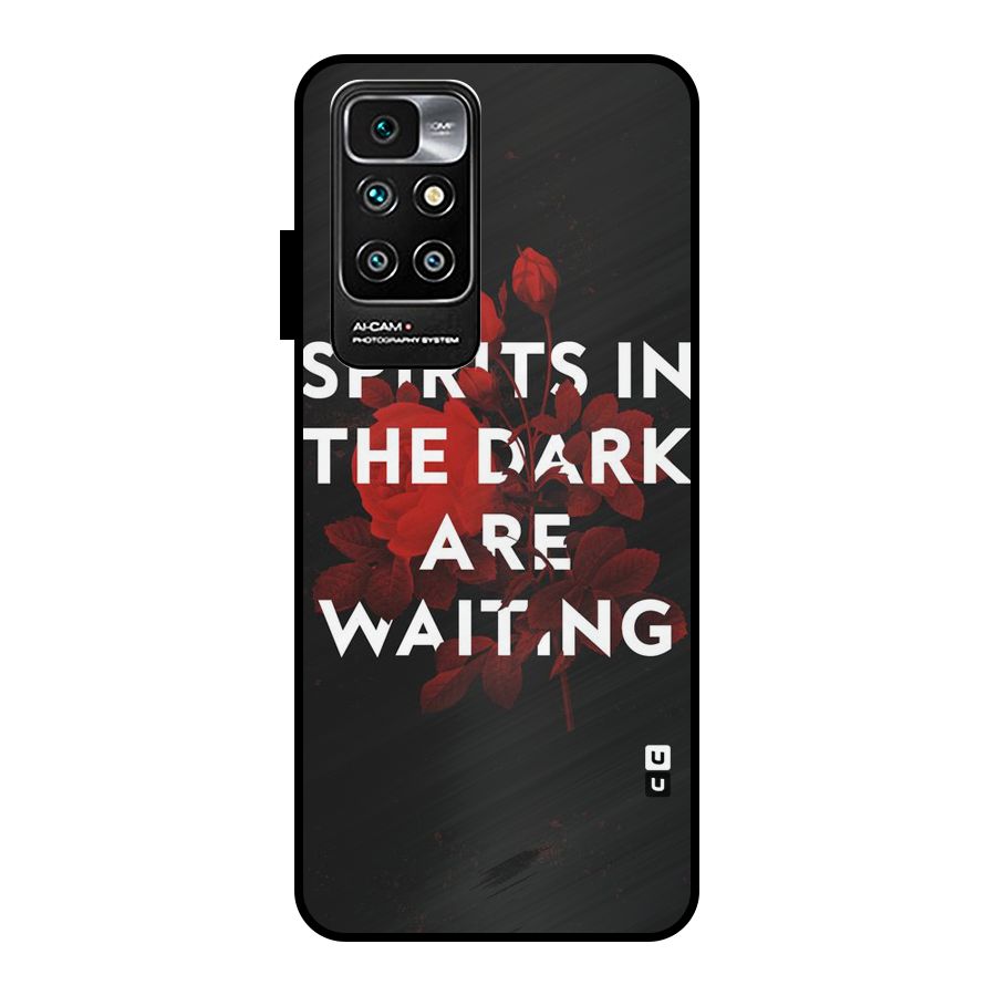 Dark Spirits Metal Back Case for Redmi 10 Prime