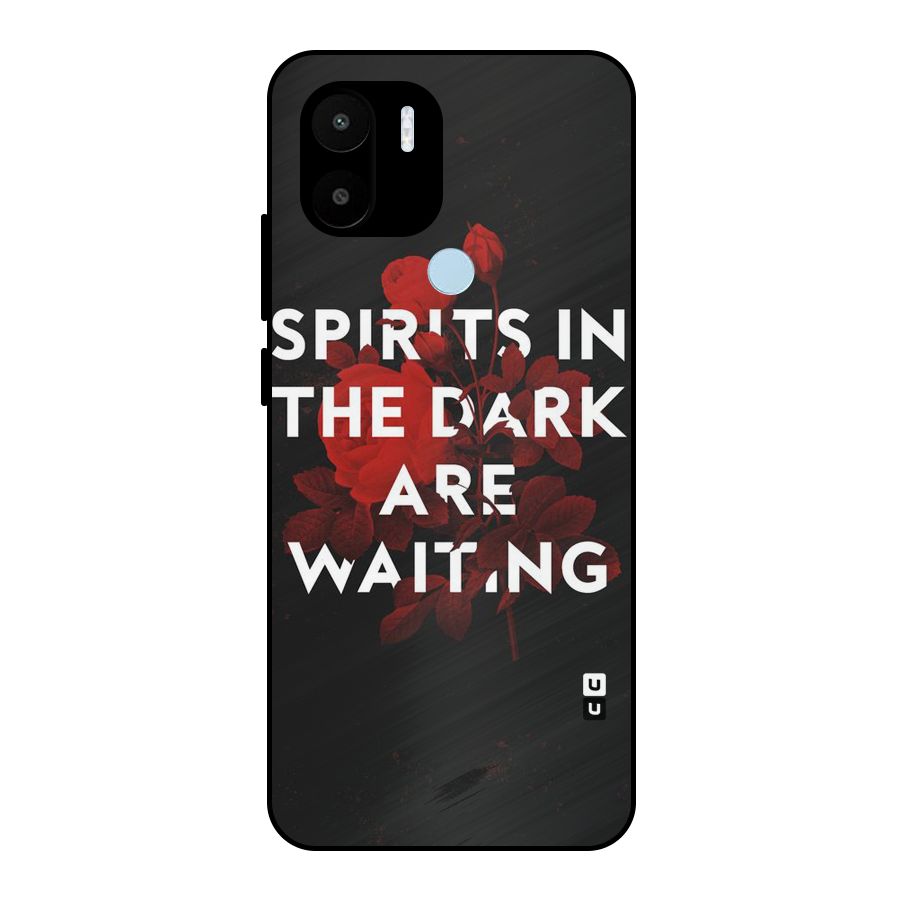 Dark Spirits Metal Back Case for Redmi A2+
