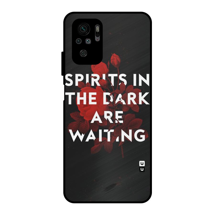 Dark Spirits Metal Back Case for Redmi Note 10S