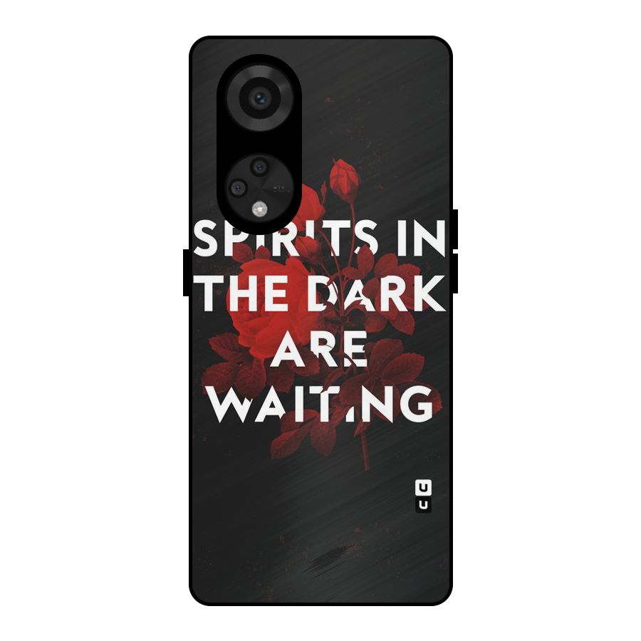 Dark Spirits Metal Back Case for Reno8 T 5G