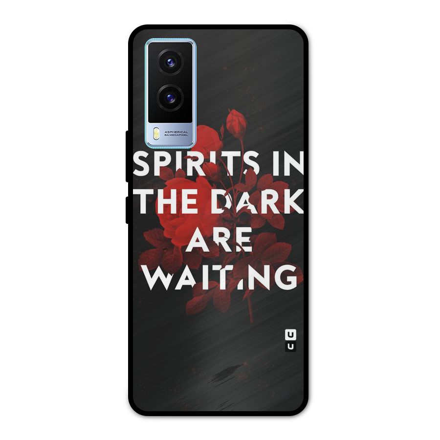 Dark Spirits Metal Back Case for Vivo V21e 5G