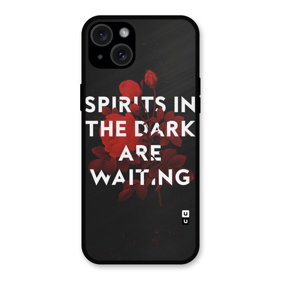 Dark Spirits Metal Back Case for iPhone 15 Plus