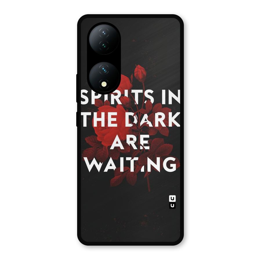 Dark Spirits Metal Back Case for iQOO Z7